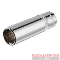 Головка шестигранная удлиненная 3/8 15 мм Cr-V ET-0425 Intertool