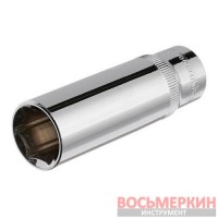 Головка шестигранная удлиненная 3/8 17 мм Cr-V ET-0427 Intertool