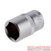 Головка шестигранная 1/2 17 мм х 38 мм ET-2017 Intertool