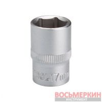 Головка шестигранная 1/2 17 мм х 38 мм ET-2017 Intertool