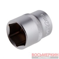 Головка шестигранная 1/2 22 мм х 38 мм ET-2022 Intertool