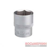 Головка шестигранная 1/2 22 мм х 38 мм ET-2022 Intertool