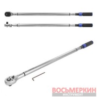Ключ динамометрический щелчкового Profi 100-600Нм 3/4 в пластиковом футляре F-6476880 Forsage