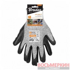 Перчатки с защитой от порезов полиуретан CUT COVER 5 размер 7 RWCC5PU7 Bradas