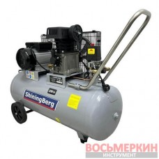 Компрессор 100 л 220 в 100100M ShiningBerg