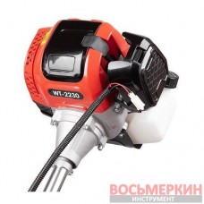 Мотокоса 1.85 кВт 52 см3 катушка фреза 40 зубъев двухплечевой ранцевый ремень STORM WT-2230 Intertool
