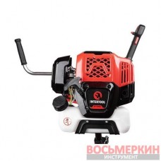Мотокоса 1.85 кВт 52 см3 катушка фреза 40 зубъев двухплечевой ранцевый ремень STORM WT-2230 Intertool