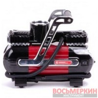 Компрессор автомобильный 12В. Два цилиндра 30 мм AC-0003 Intertool