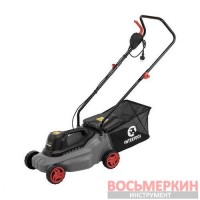 Газонокосилка электрическая 1.2 кВт 230 В 3300 об/мин контейнер 30 литров DT-2260 Intertool