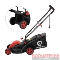 Газонокосилка электрическая 1.4 кВт 230 В 3300 об/мин контейнер 35 литров STORM WT-2264 Intertool