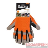 Перчатки рабочие TECH GREY размер 8 RWTGY8 Bradas