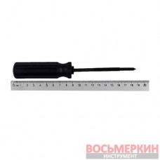 Фреза ручная прямая 2-х размерная рашпиль с цилиндрической пластиковой ручкой TRT05-1