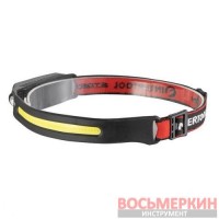 Фонарь налобный аккумуляторный 9 режимов работы сенсор STORM LB-0315 Intertool