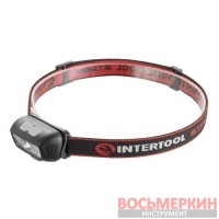 Фонарь налобный аккумуляторный 6 режимов работы сенсор STORM LB-0310 Intertool