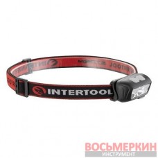 Фонарь налобный аккумуляторный 6 режимов работы сенсор STORM LB-0310 Intertool