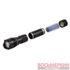 Фонарь ручной 1200 Лм 3 режима Alu STORM LB-0130 Intertool