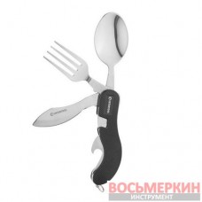 Мультитул туристический 5 в 1 чехол HT-0543 Intertool