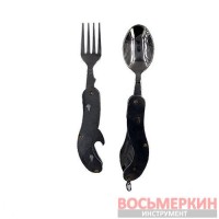 Мультитул туристический 5 в 1 чехол HT-0543 Intertool