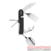 Мультитул туристический 8 в 1 чехол HT-0544 Intertool