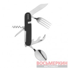 Мультитул туристический 8 в 1 чехол HT-0544 Intertool