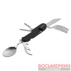 Мультитул туристический 8 в 1 чехол HT-0544 Intertool