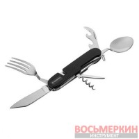 Мультитул туристический 8 в 1 чехол HT-0544 Intertool