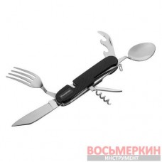 Мультитул туристический 8 в 1 чехол HT-0544 Intertool