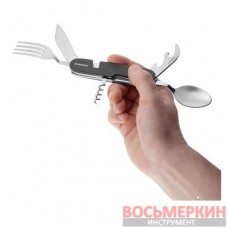 Мультитул туристический 8 в 1 чехол HT-0544 Intertool