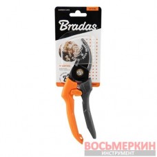 Секатор садовый обводное лезвие из стали SK5 V-SERIES KT-V1027 Bradas