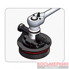 Гoлoвкa для тoпливнoгo фильтpa 2.0 HDi 2.2 HDi 2.0 TDCi 2.0 JTD JDCX1627 Toptul