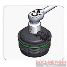 Гoлoвкa для тoпливнoгo фильтpa Ford 2.0 EcoBlue TDCi JDCX1632 Toptul