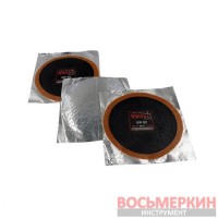 Латка универсальная Vultec круглая 80 мм UR02 желтая кайма 50 шт/уп