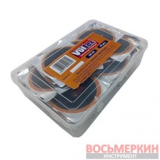 Латка универсальная Vultec круглая 80 мм UR02 желтая кайма 50 шт/уп