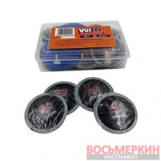 Латка универсальная Vultec круглая 80 мм UR2 серая кайма 50 шт/уп