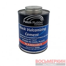 Термоклей 500 мл Black vulcanizing cement Patch Rubber