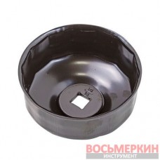 Съемник масляного фильтра крышка 74 мм х 14 гр 3/8 в блистере RF-6317414 RockForce