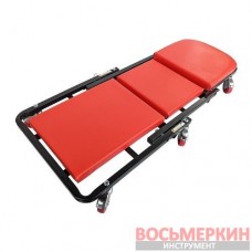 Лeжaк aвтocлecapя пoдкaтнoй 2в1 мaкc. 130 кг TR6036Z Torin