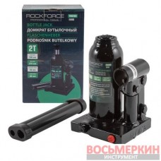 Домкрат бутылочный 2т с клапаном RF-T90204(Euro) RockForce