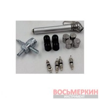 Ремкомплект вентиля измеритель давления, золотники, колпачки, прогонка VAT-15