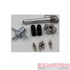 Ремкомплект вентиля измеритель давления, золотники, колпачки, прогонка VAT-15