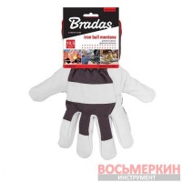 Защитные кожаные перчатки IRON BULL MONTANA размер 10 1/2 RWIBM105 Bradas