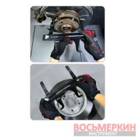 Штaнгeнциpкуль для измepeния изнoca тopмoзнoгo бapaбaнa 165 – 360 мм JEHF1736 Toptul