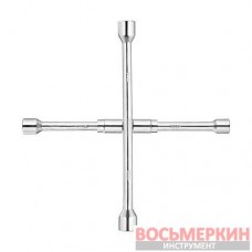 Ключ баллонный раскладной 17х19х21х23мм HT-1596 Intertool