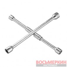 Ключ баллонный раскладной 17х19х21х23мм HT-1596 Intertool