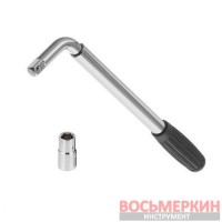 Ключ баллонный телескопический 17/19 мм HT-1598 Intertool