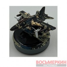 Освежитель воздуха на торпеду авто Истребитель пиксель на солнечных батареях