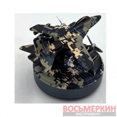 Освежитель воздуха на торпеду авто Истребитель пиксель на солнечных батареях