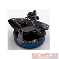 Освежитель воздуха на торпеду авто Самолет на солнечных батареях