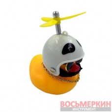 Игрушка Утка в белом шлеме на торпеду авто