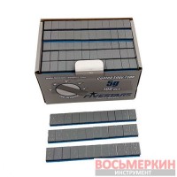 Груз клеящийся серый низкий голубая лента 12х5г 60 гр металл с лайнером Польша